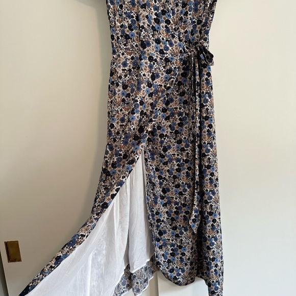 Sezane Amber wrap Dress 40 - Picture 7 of 9